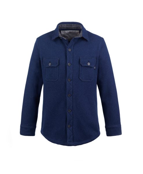 McNair Merino Mountain Shirt in Slawit Blue